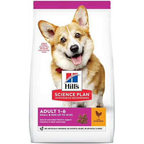Hill’s Science Plan Small &amp; Mini Adult piletina, potpuna suva hrana za odrasle pse malih rasa 10kg Cene
