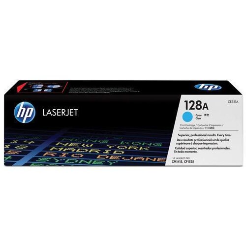HP Toner 128A CE321A cijan Slike