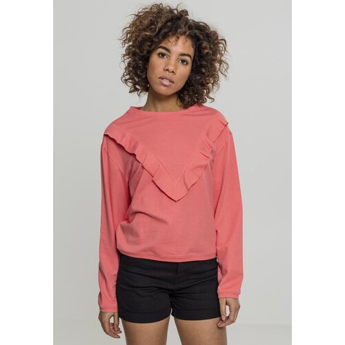 UC Ladies Women&amp;#039;s Coral Bead Terry Volant Crew Slike
