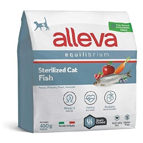 Diusapet alleva hrana za sterilisane mačke equilibrium adult - riba 400g Cene