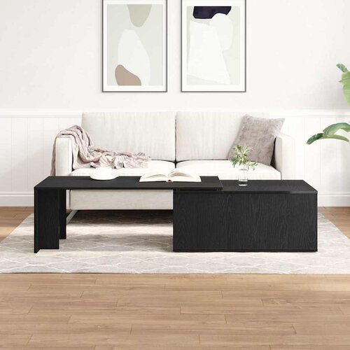  Kava Stol Crni hrast 150 x 50 x 35 cm Konstruirano drvo Cene