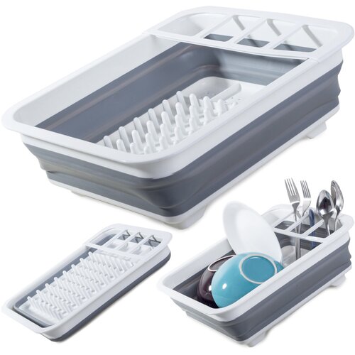  Silikonsko sklopivo sušilo za suđe - ocjeđivač Cijene