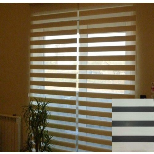 Omni Casa zebra rolo sistem sa maskom 80x260 cm michelle 01 Z2 bela Cene