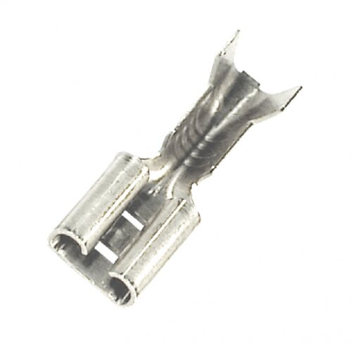 Somogyi Electronic Kabelska stopica, neizolovana, cink, pakiranje 25 kom. - KSH 4.8-0.5/Sn / 25, Siva Cijene