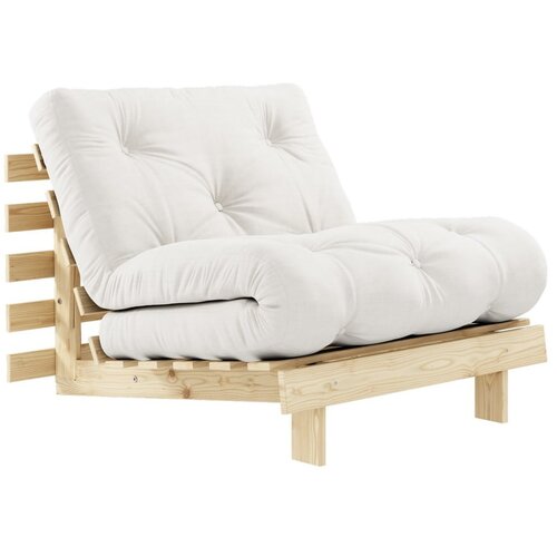 Karup Design Raztegljiv fotelj Roots Raw/Creamy Slike