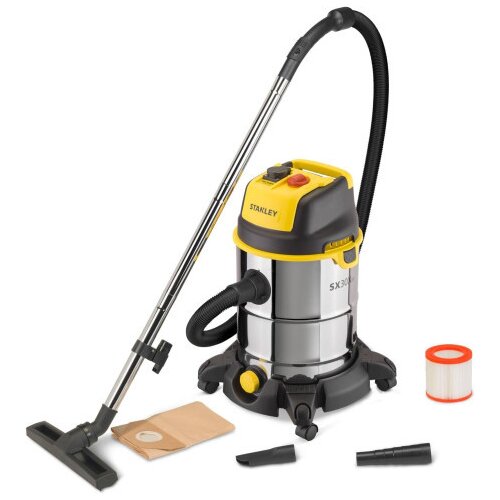 Stanley SXVC30XTDE suho/mokri usisavač, , 30 L-spremnik, + priključak Slike