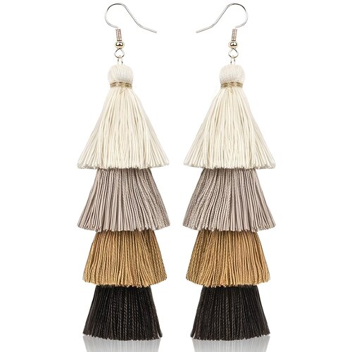 Minđuše QU-32602 - Smeđa KP32602 Cijene