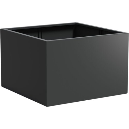 ADEZZ Korito za rastline Carrez iz aluminija - kvadratno - 120 x 120 x 80 cm Slike