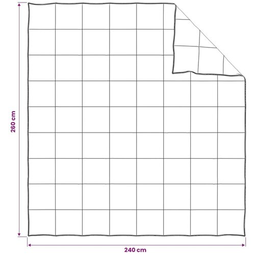  Set deka 2 kom. 260 x 240 cm 250 gsm Prirodni kapok Bež - 260 x 240 cm 40 x 40 cm Cene