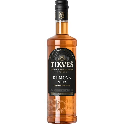 Tikveš Lozova rakija Žolta 40% 1L Cene