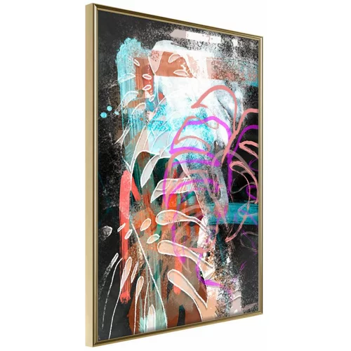  Poster - Disco Leaves 30x45