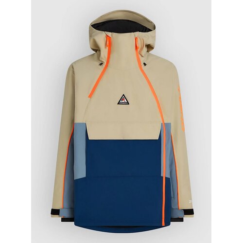 O'neill Fwc'Play Asymmetric Jakna olive blush colour block Cene