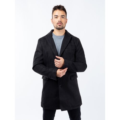 Glano Men's coat - black Slike