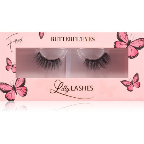 Lilly Lashes 3D Faux Mink Butterfl'eyes umetne trepalnice vrsta Angel 1 par Cene