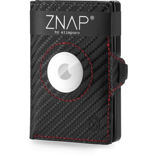 slimpuro znap airtag novčanik, 8 kartica, pretinac za novčiće, 9 x 1,5 x 6 cm (š x v x d), rfid zaštita Cijene
