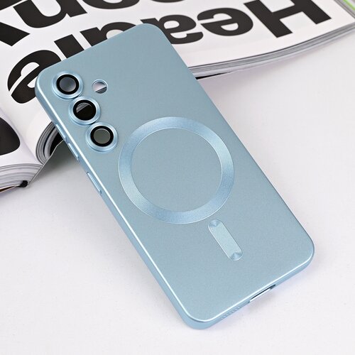  Torbica Magsafe Chrome za Samsung S921B Galaxy S24 plava Slike