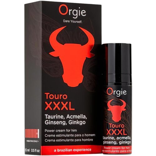 Orgie Touro XXXL - krema za pojačanje erekcije (15 ml) Slike