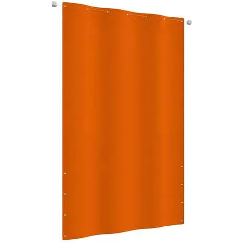  Balkonsko platno oranžno 140x240 cm tkanina Oxford