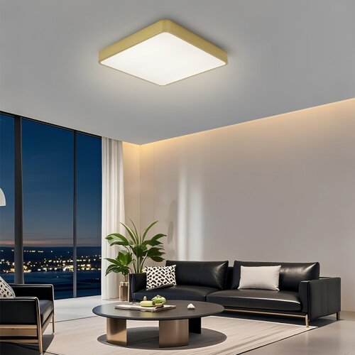  Brilagi - LED plafonjera POOL LED/48W/230V 3000/4500/6000K 50x50 cm zlatna Slike
