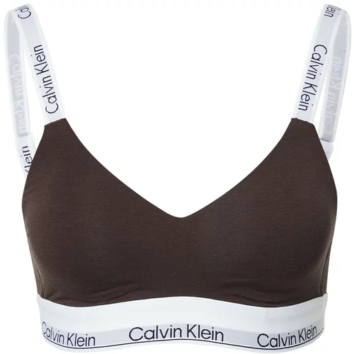 Calvin Klein Underwear Nedrček rjava / siva / črna / bela