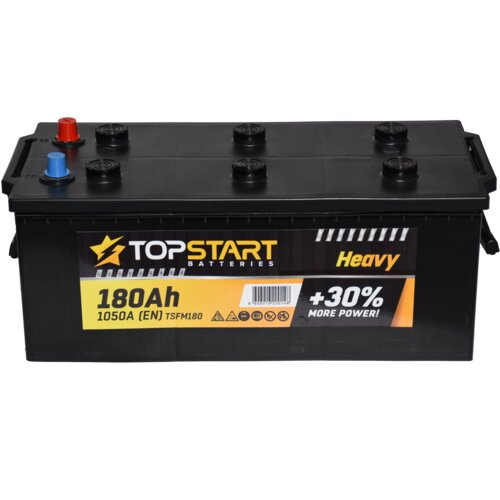 TOP START akumulator 12V 180Ah 1050A/En Slike