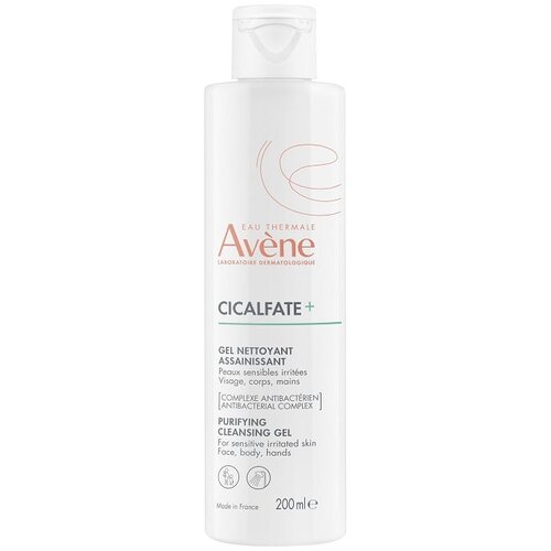 Avene Cicalfate+ Purifying Cleansing Gel gel za tu&scaron;iranje koji ne isu&scaron;uje osjetljivu kožu 200 ml unisex Cijene