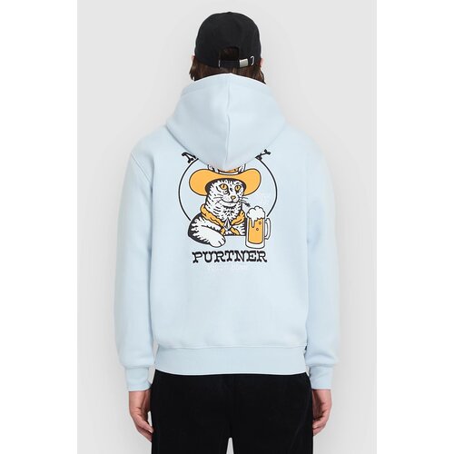 Volcom Noder Po Pulover s kapuco light blue acid Slike