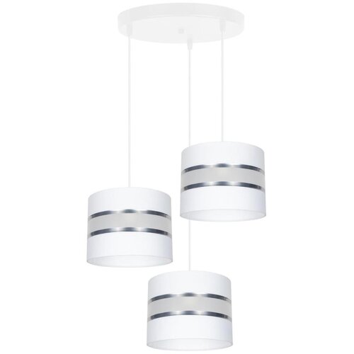  Visilica na sajli CORAL 3xE27/60W/230V beli/hrom, prečnik 45 cm Cene