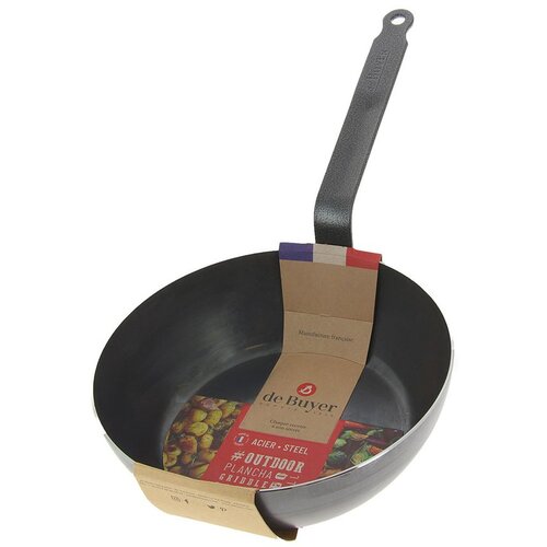 De buyer Outdoor duboka wok tava Slike
