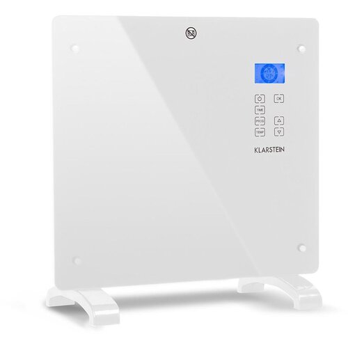 Klarstein Norderney, konvekcijska grijalica, termostat, timer, 1000 W, 20 m², bijela Cijene