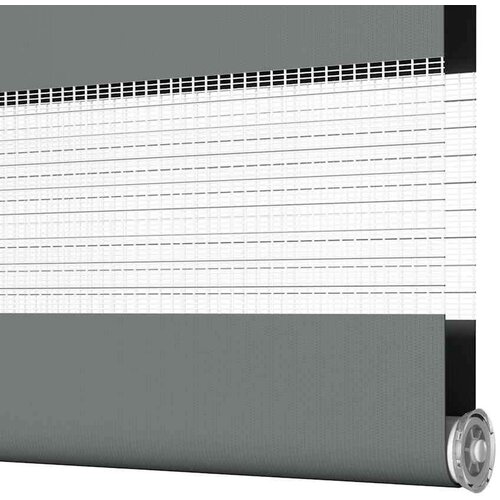 vidaXL zebra senčilo temno sivo 60x150 cm tkanina širina 55,9 cm Cene