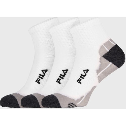 Fila 3 PACK belih nogavic Multisport Slike