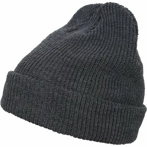 Flexfit Long knitted beanie dark grey