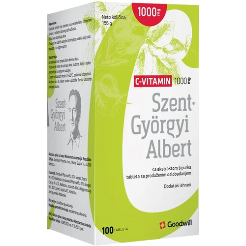 Goodwill tablete vitamin c 1000mg 100 Cene