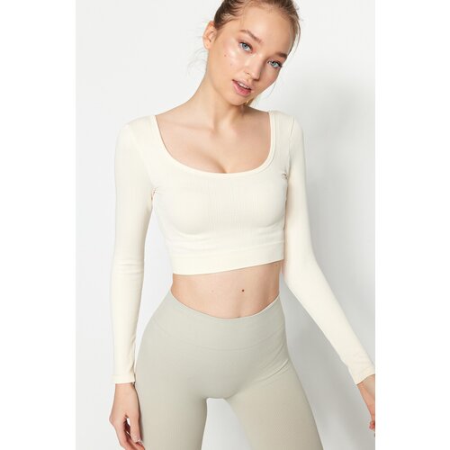 Trendyol Blouse - Beige - Fitted Slike