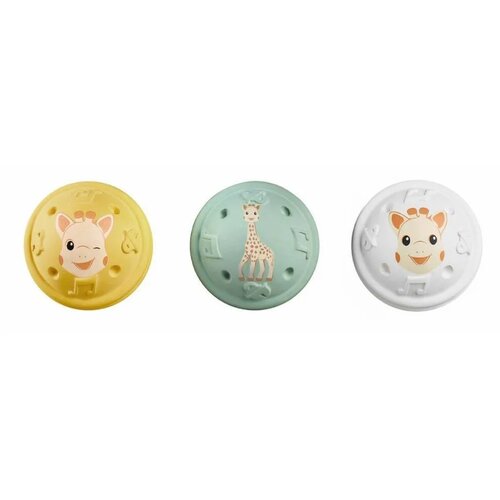 Sophie La Girafe Muzičke lopte, 3 komada Slike