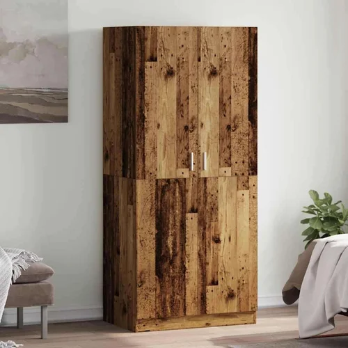  Garderobna omara Old Wood 90x52x200 cm Inženirski les