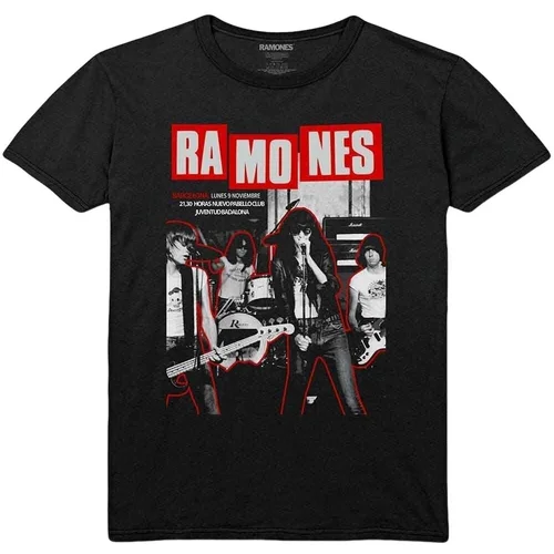 Ramones Košulja Barcelona Unisex Black S