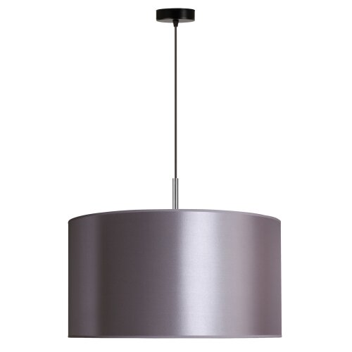  Duolla - Visilica na sajli CANNES 1xE27/15W/230V prečnik 45 cm srebrna Slike