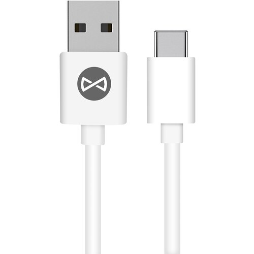Forever USB v USB-C kabel za hitro polnjenje in sinhronizacijo 1 m, večno bela, (20524301) Slike