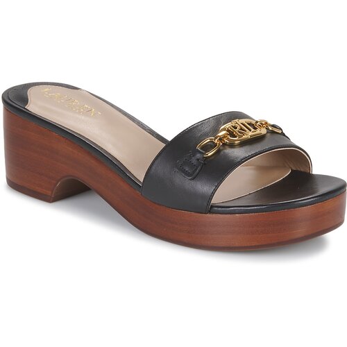 Polo Ralph Lauren Natikači ROXANNE-SANDALS-FLAT SANDAL Črna Cene