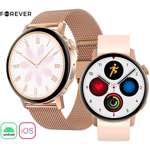 Forever ForeVive 4 SB-350 roza zlata (Rose Gold) pametna ura, (21054630) Cene