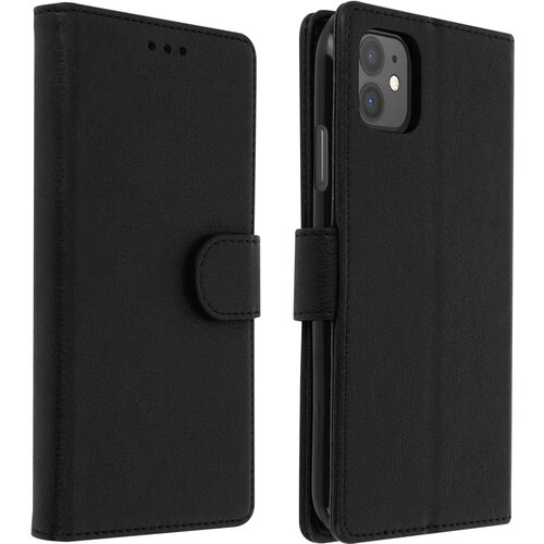 AVIZAR Folio Case iPhone 11 z držalom za kartico - Crna, (20616842) Slike