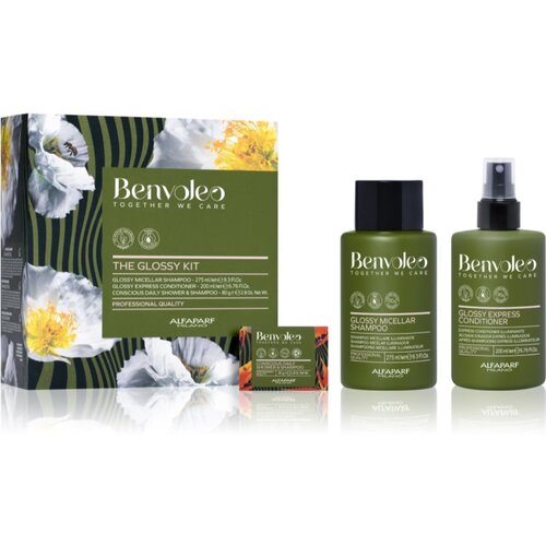ALFAPARF MILANO Benvoleo Glossy poklon set (za sjajnu i mekanu kosu) Slike