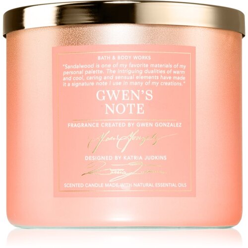 Bath & Body Works Gwen's Note mirisna svijeća 411 g Cijene