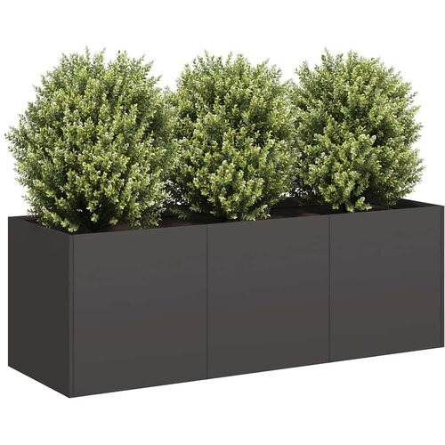 VidaXL Sadilica crna 120x40x40 cm od hladno valjanog čelika Slike