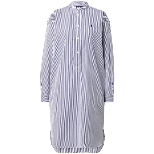 Polo Ralph Lauren Košulja haljina plava / bijela