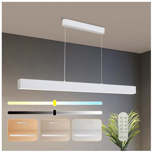  Brilagi - LED prigu&scaron;iva luster SLEEKLINE SMART LED/40W/230V Wi-Fi Tuya bela+daljinski upravljač Cene