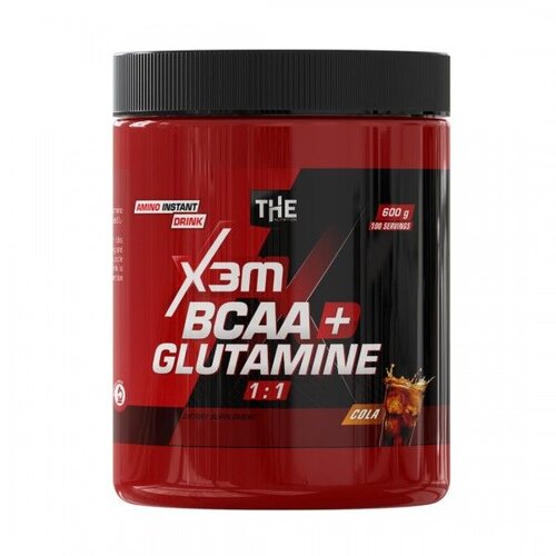 The Nutrition X3M BCAA / GLUTAMIN 600 grama ukus Cola Slike