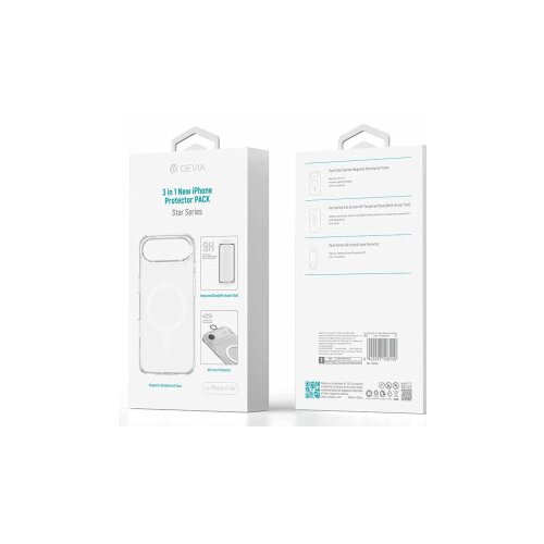 DEVIA 3in1 Iphone Protector pack za Iphone 17 Air Cene